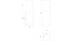 ГАЗОВЫЙ НАГРЕВАТЕЛЬ PATIO MINI/M/G31/37MBAR/B - белое стекло, с ручным управлением