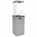 Нагреватель газовый PATIO/LIGHT сталь, цвет гранит