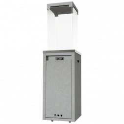 Нагреватель газовый PATIO/LIGHT сталь, цвет гранит