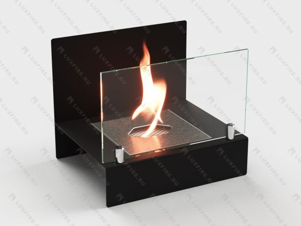 Настольный биокамин Lux Fire &amp;quot;Афиша&amp;quot; М (черный)