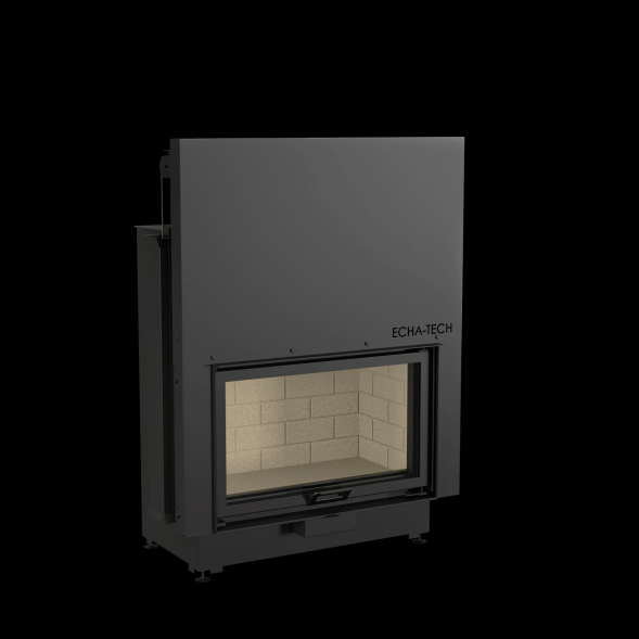 Каминная топка плоская 80 x 55 Echa-Tech